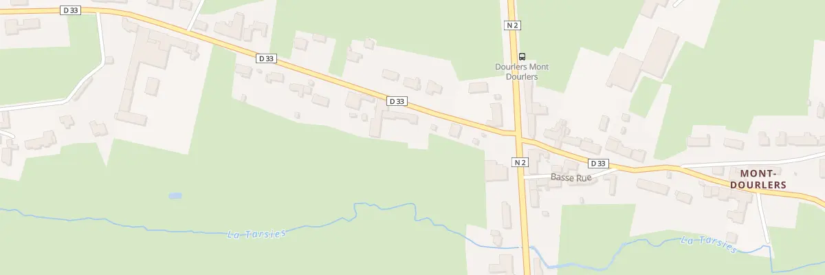 Plan du 56 Rue d’Arouzies à Dourlers