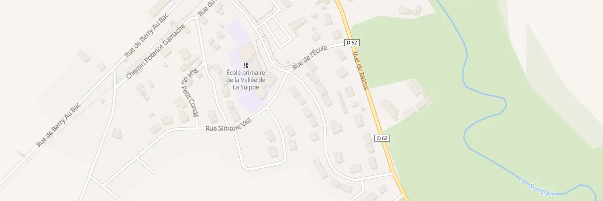 Plan du 4 Rue du Château à Condé-sur-Suippe