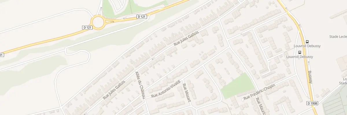 Plan du 251 Rue Jules Gallois à Louvroil