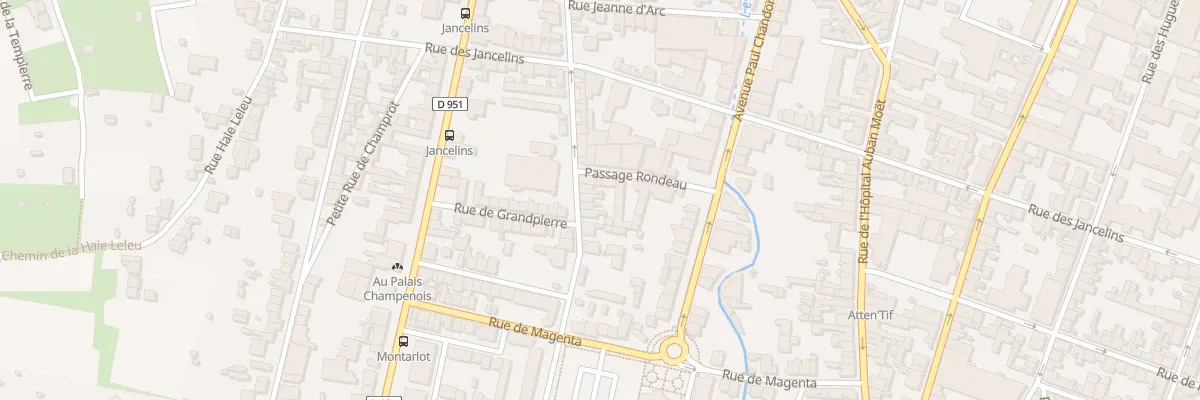 Plan du 33 Rue des Petits Prés à Épernay