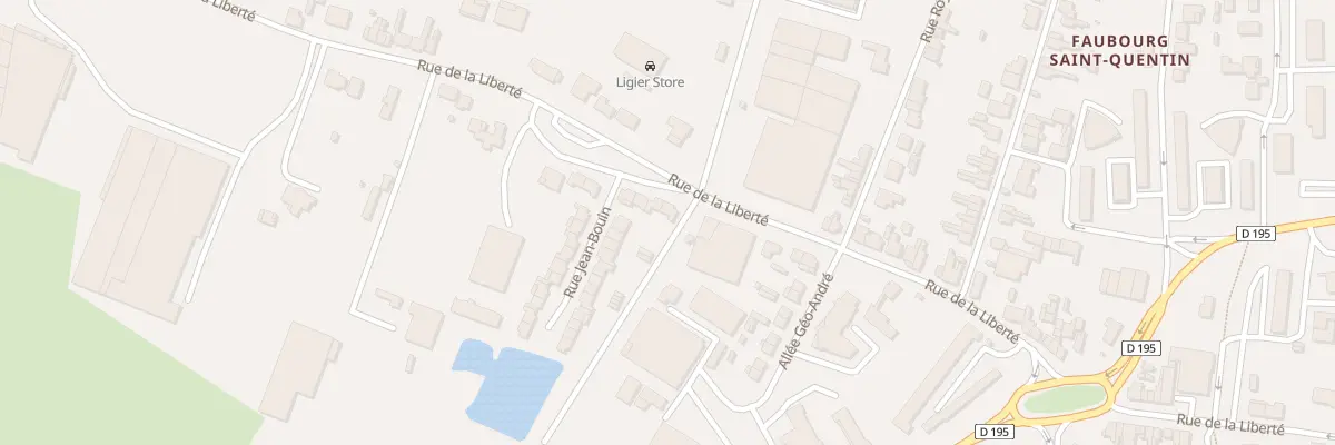 Plan du 141 Rue de la Liberté à Maubeuge