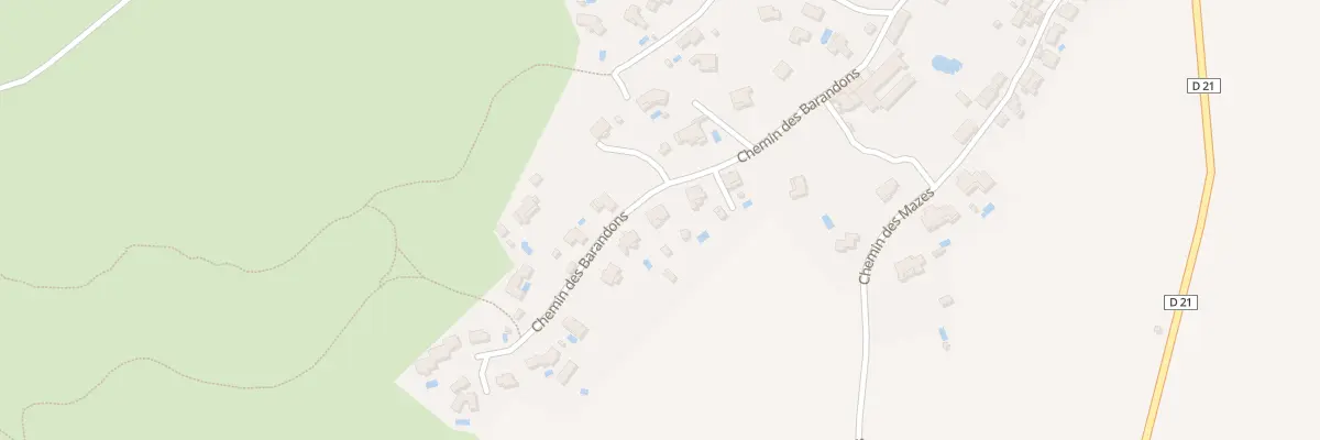Plan du 39 Che des Barandons à Saint-Bauzille-de-Montmel
