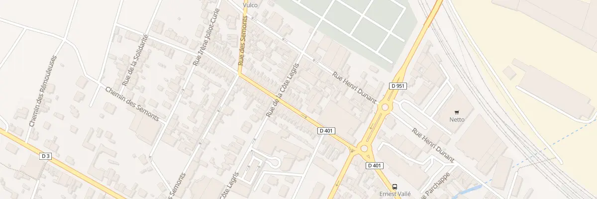 Plan du 8 Rue Thiercelin Parrichault à Épernay