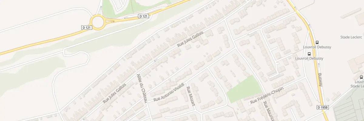 Plan du 249 Rue Jules Gallois à Louvroil
