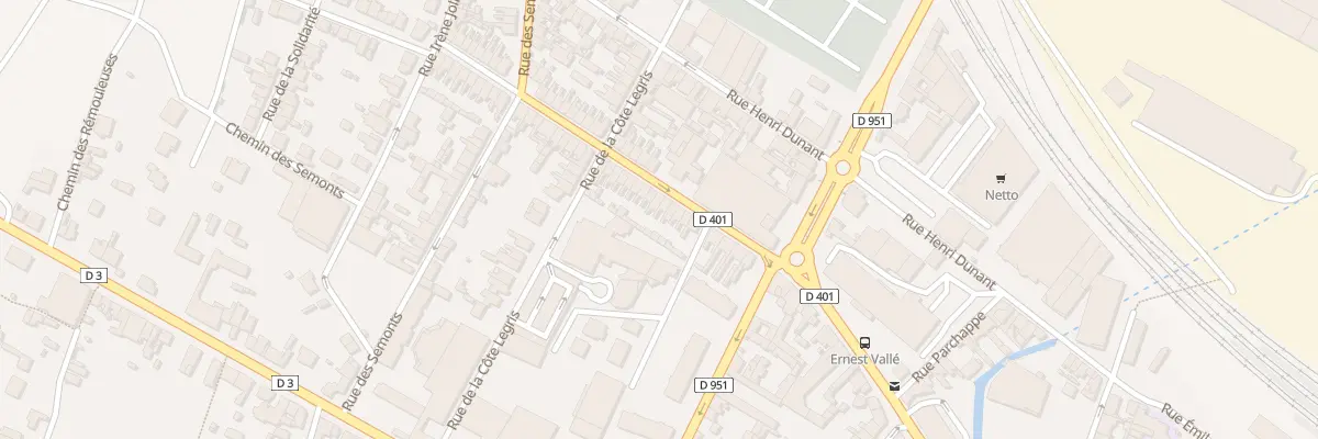 Plan du 21 Rue Thiercelin Parrichault à Épernay