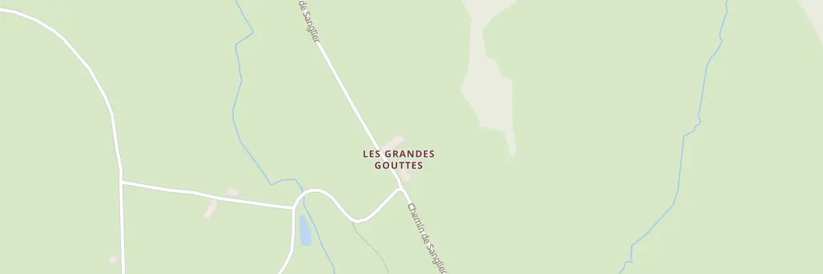 Plan du 8 Che de Sanglier à Larochemillay