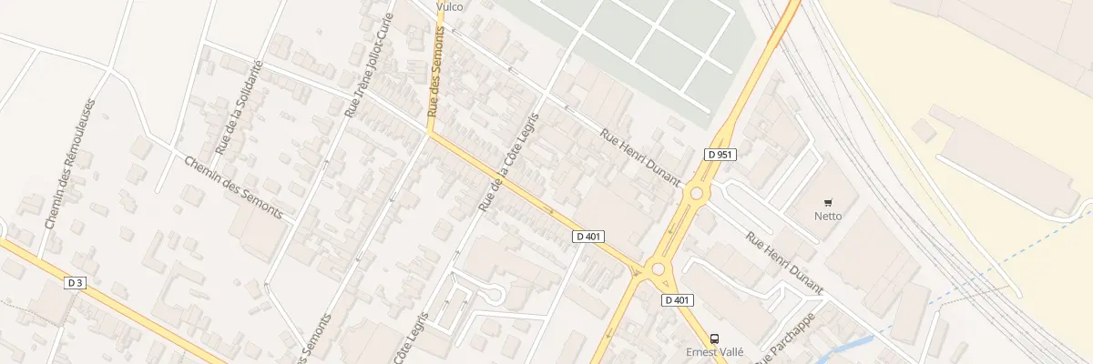 Plan du 6 Rue Thiercelin Parrichault à Épernay