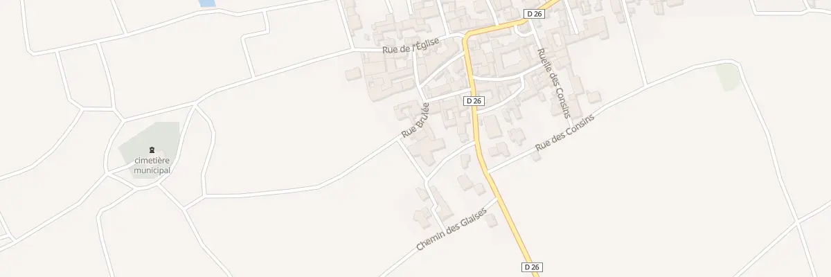 Plan du 3 Rue Brulee à Écueil