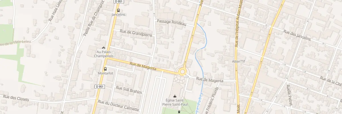 Plan du 41 Rue des Petits Prés à Épernay