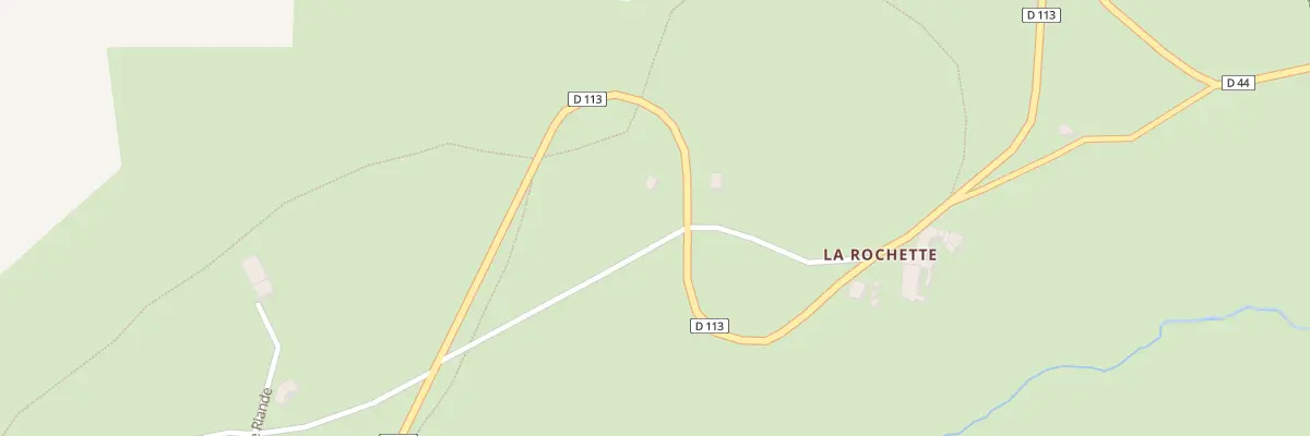 Plan du 709 Rte de Baracuchet à Lérigneux