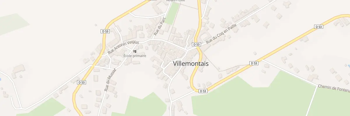Plan du 44 Rue du Sabotier à Villemontais