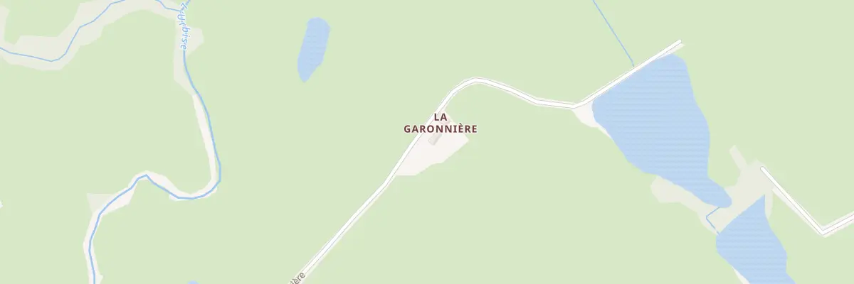 Plan du 610 Che de la Garonnière à Céron