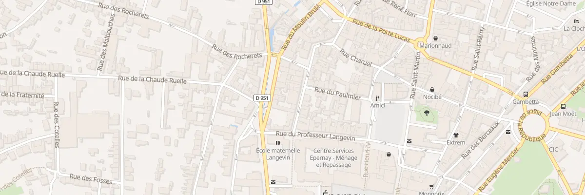 Plan du 26 Rue de la Fauvette à Épernay