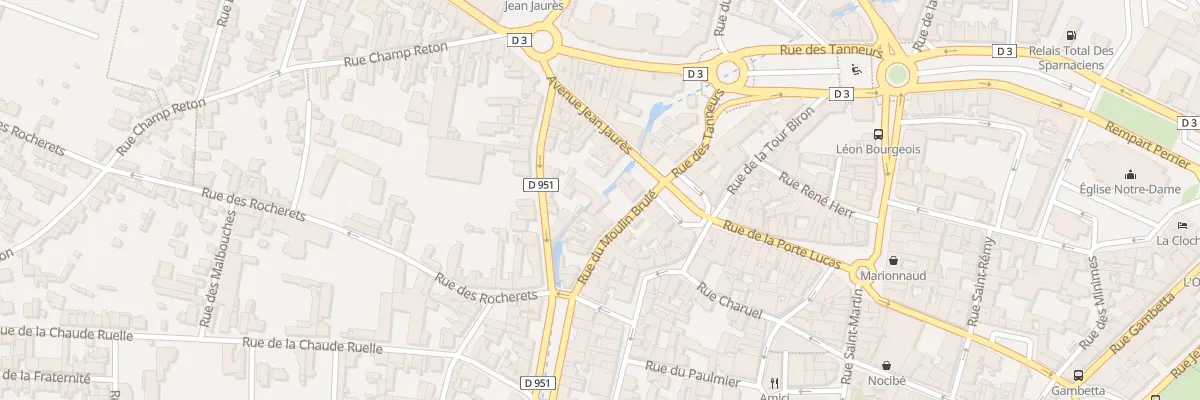 Plan du 14 Rue du Moulin Brûlé à Épernay