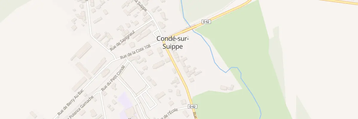 Plan du 11 Rue de Reims à Condé-sur-Suippe