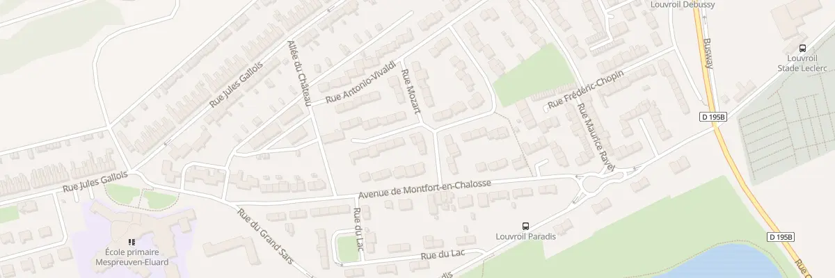 Plan du 3 Rue Mozart à Louvroil