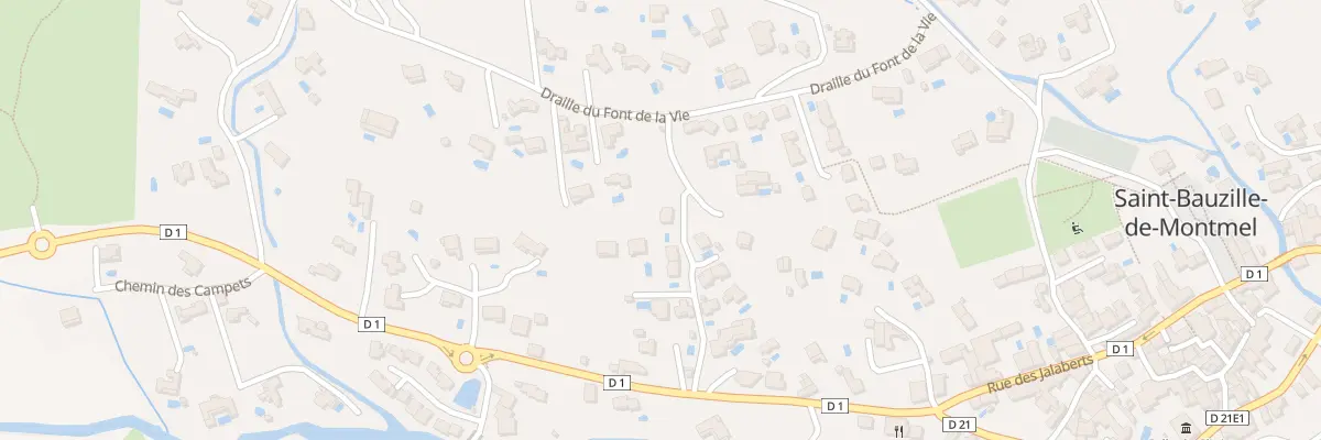 Plan du 6 Imp des Clausses à Saint-Bauzille-de-Montmel