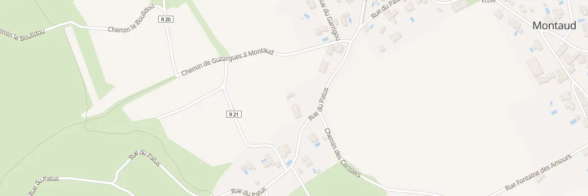 Plan du 50 Rue du Patus à Montaud