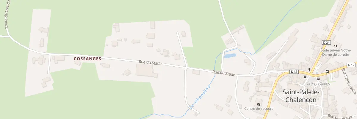 Plan du 18 Rue du Stade à Saint-Pal-de-Chalencon