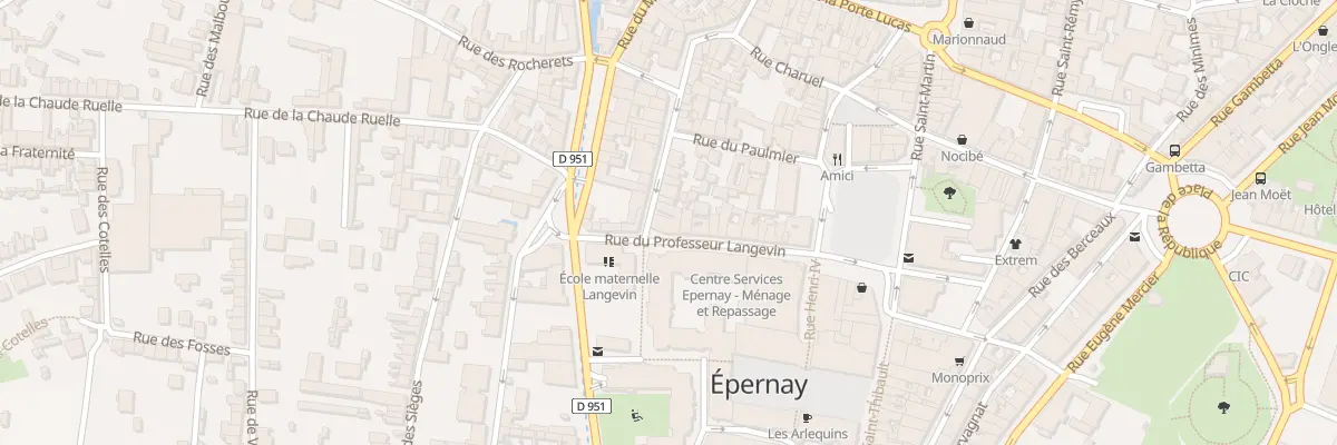 Plan du 39 Rue de la Fauvette à Épernay