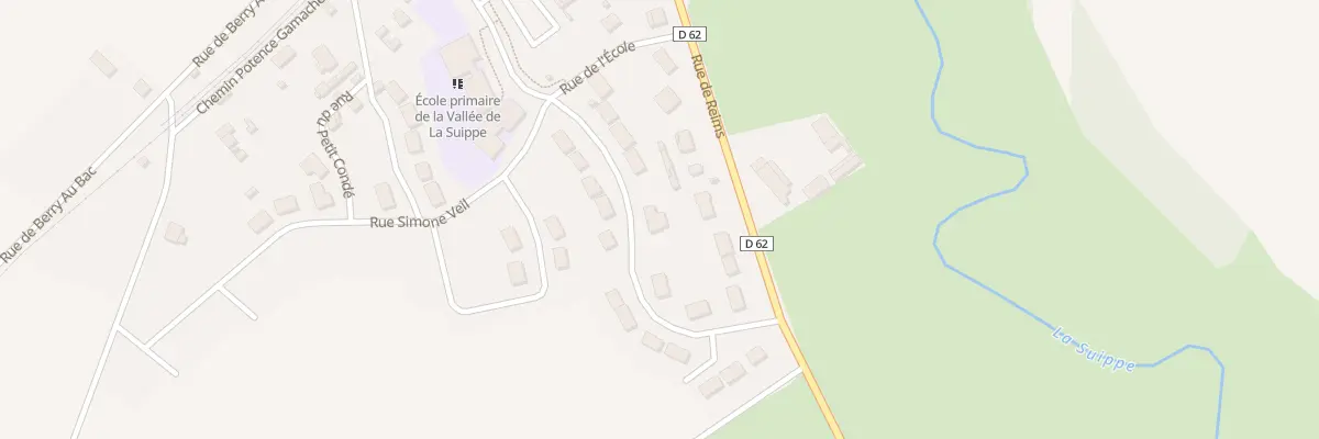 Plan du 11 Rue du Château à Condé-sur-Suippe