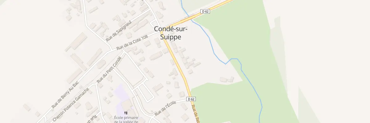 Plan du 15 Rue de Reims à Condé-sur-Suippe