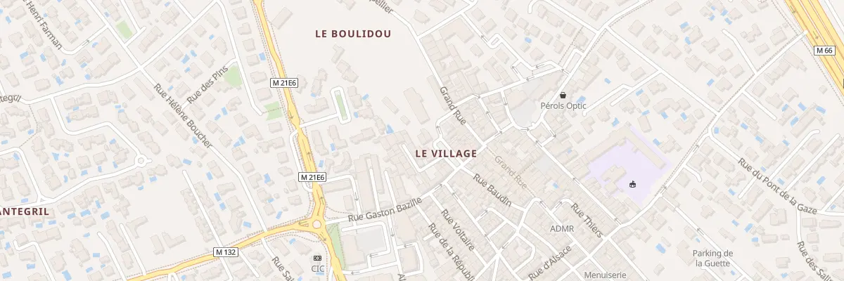 Plan du 12 Pl Folco Baroncelli à Pérols