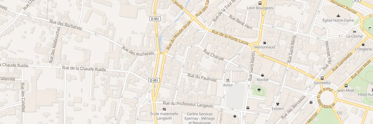 Plan du 19 Rue de la Fauvette à Épernay