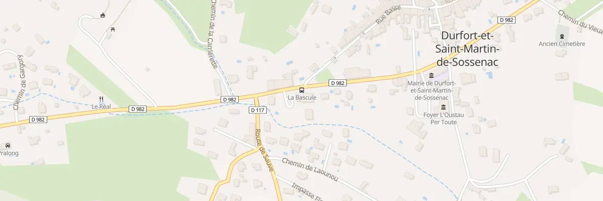 Plan du 5166 Che Neuf à Durfort-et-Saint-Martin-de-Sossenac