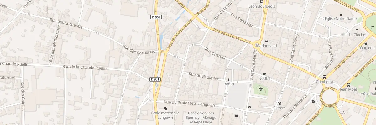 Plan du 21 Rue de la Fauvette à Épernay