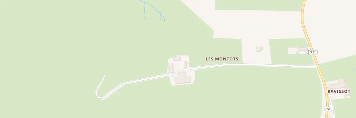 Plan du 300 Imp des Montots à Neuvy-Grandchamp
