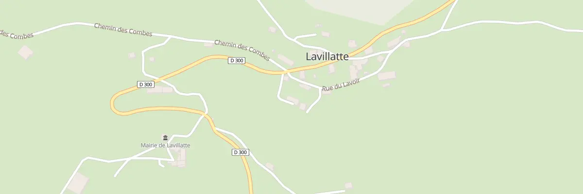 Plan du 5040 Lavillatte à Lavillatte
