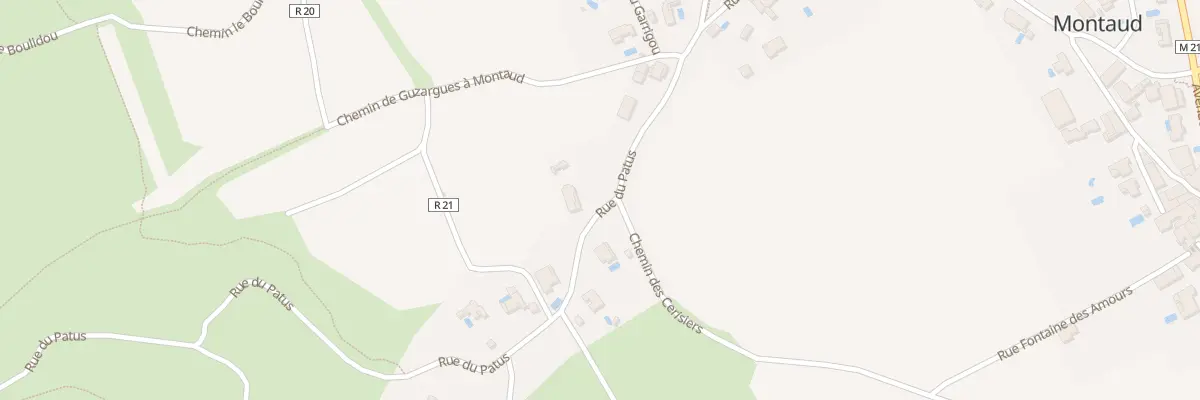 Plan du 28 Rue du Patus à Montaud