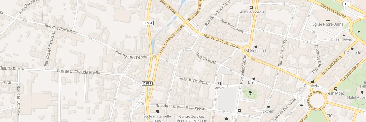 Plan du 15 Rue de la Fauvette à Épernay