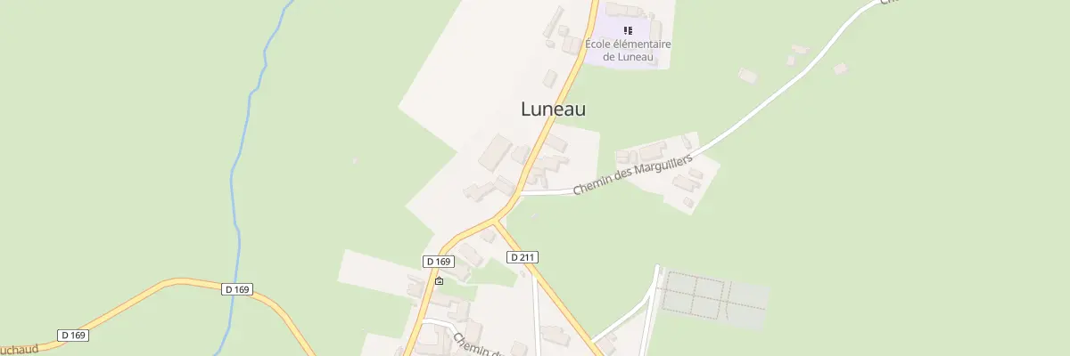 Plan du 5165 Le Bourg à Luneau