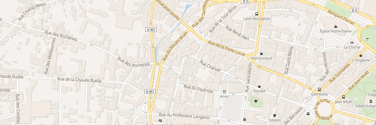 Plan du 9 Rue de la Fauvette à Épernay