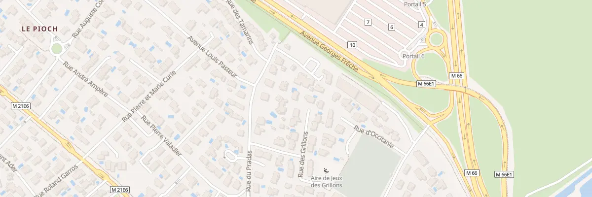 Plan du 15 Rue des Grillons à Pérols