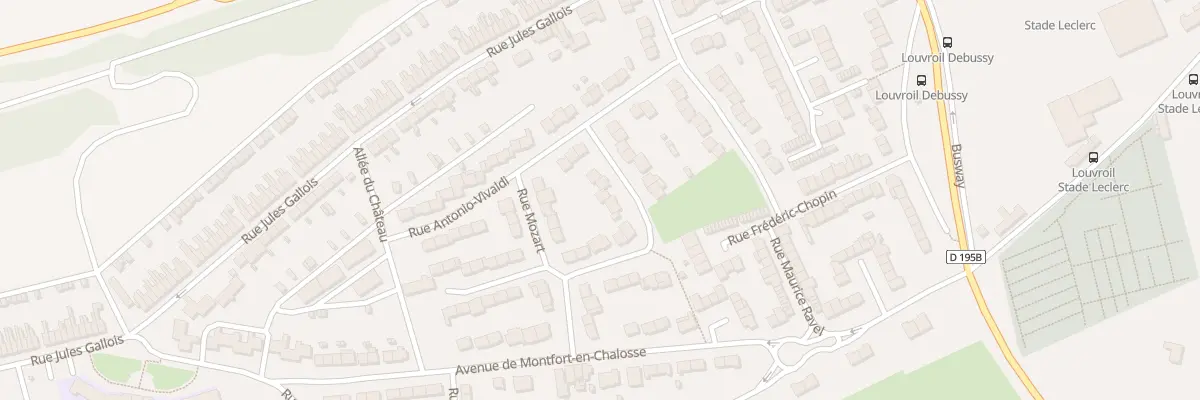 Plan du 6 Rue Jean Sebastien Bach à Louvroil