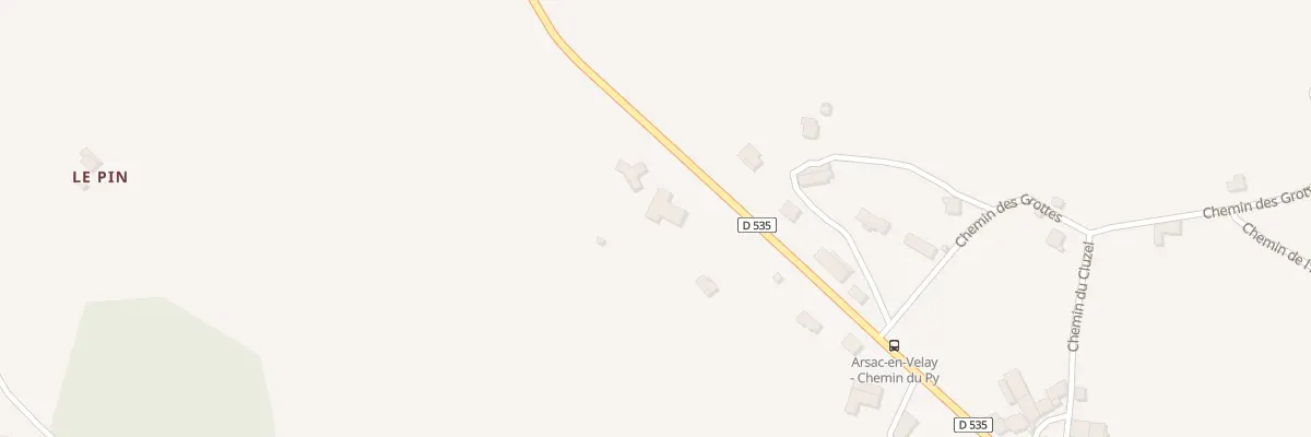 Plan du 2B Rte des Cimes à Arsac-en-Velay