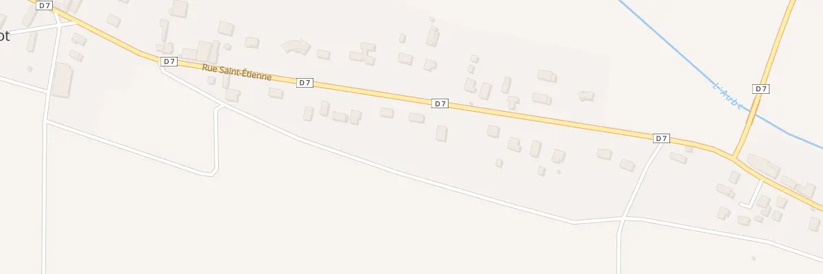 Plan du 19 Rue Saint Etienne à Charny-le-Bachot