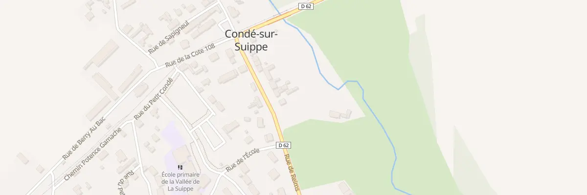 Plan du 19 Rue de Reims à Condé-sur-Suippe