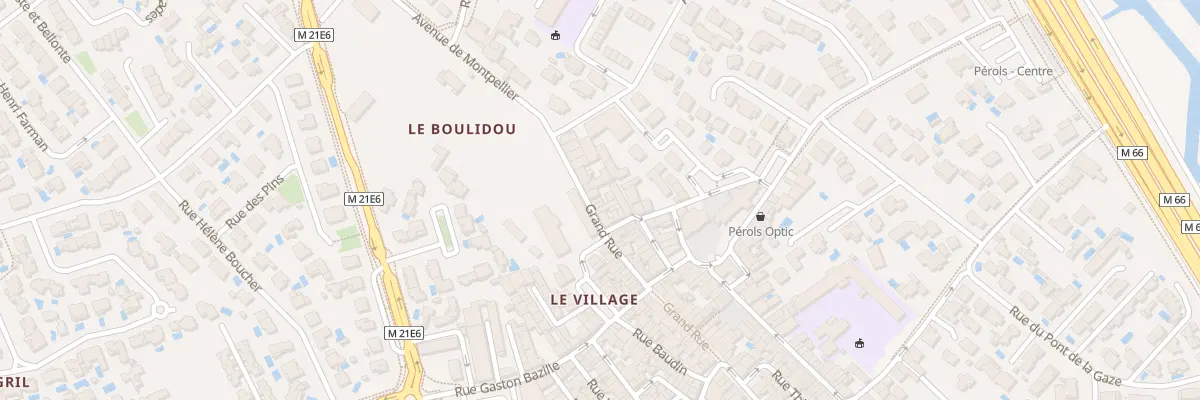Plan du 9 Gr Grand Rue à Pérols