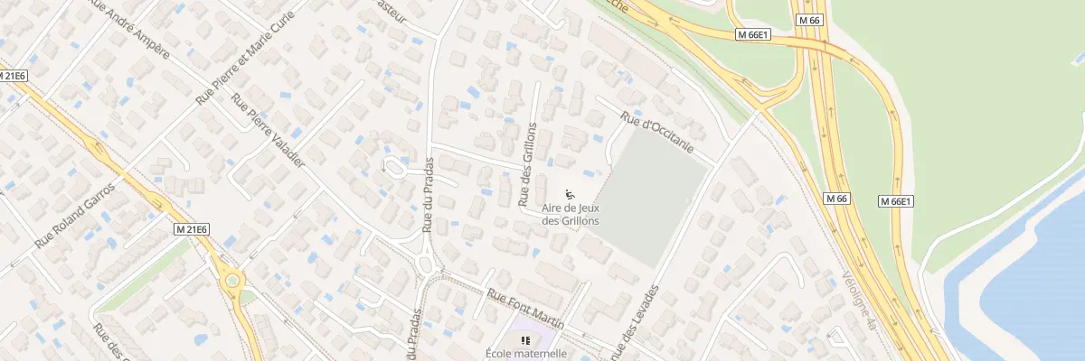 Plan du 8 Rue des Grillons à Pérols