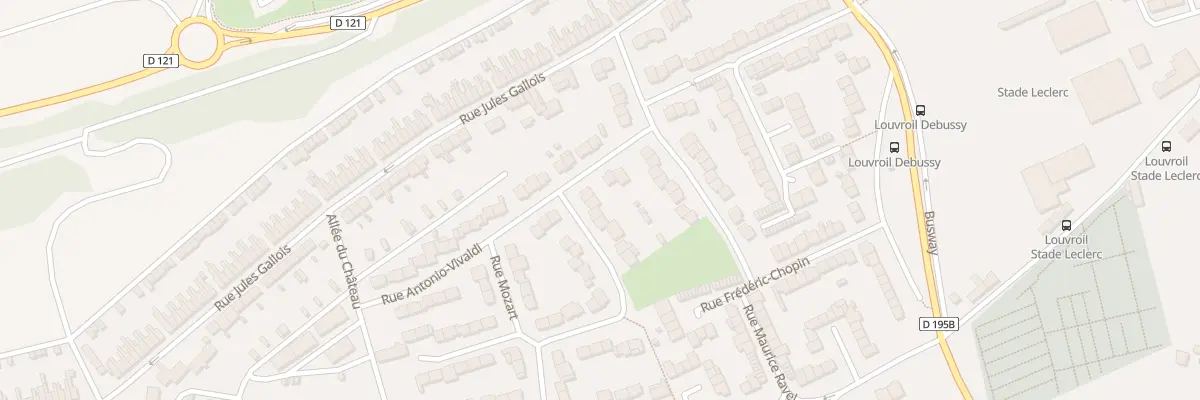 Plan du 3 Rue Jean Sebastien Bach à Louvroil