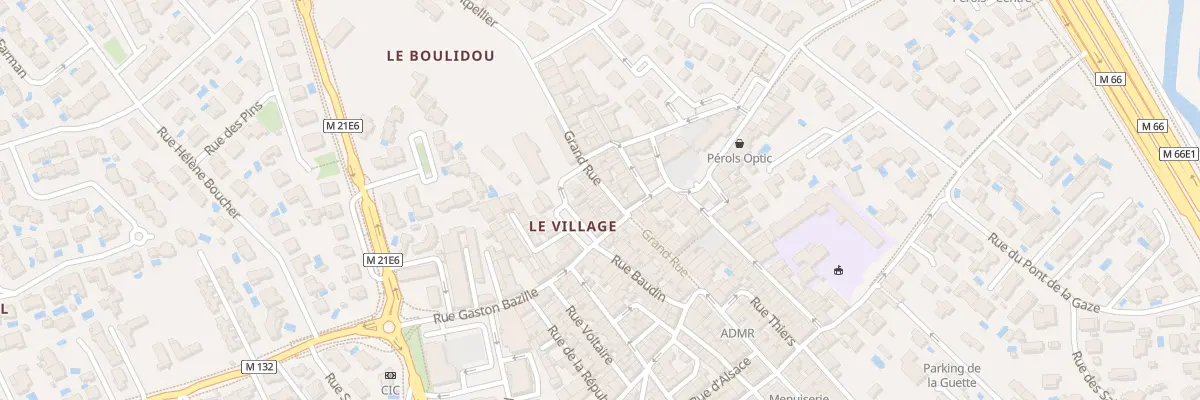 Plan du 20 Gr Grand Rue à Pérols