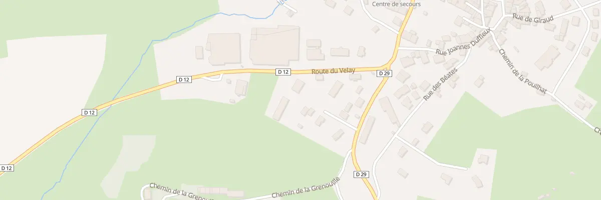 Plan du 5 Rte du Velay à Saint-Pal-de-Chalencon