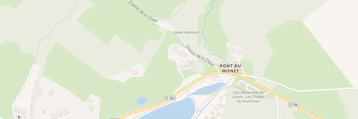 Plan du 5266 La Chaux à Usson-en-Forez