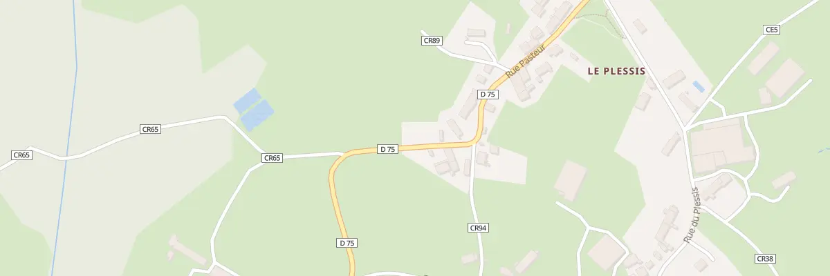 Plan du 26 Rue Pasteur à Magny