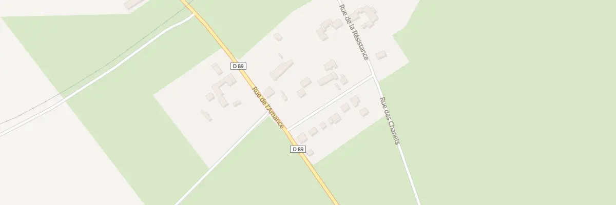 Plan du 5 Rue des Chanets à Montigny-les-Monts