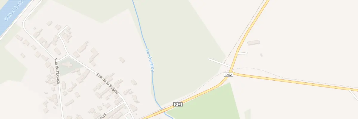 Plan du 5053 Rue de l’Écluse à Condé-sur-Suippe
